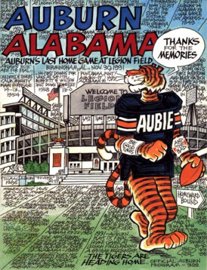 Alabama vs Auburn Football