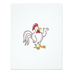 Rooster Sayings Invitations