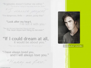 Twilight Series Edward Quotes