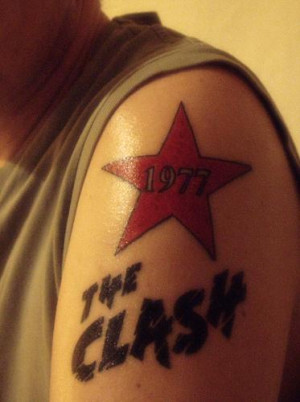 Tatuaje de The Clash