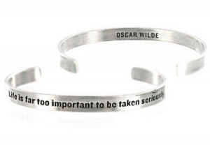 Take Life Seriously Graduation Quote. Life is far too important to be ...