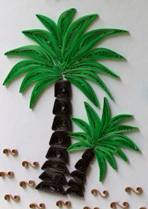 ... Art, Quilling Ideas, Arts&Craft Palms Trees, Palms Trees Crafts