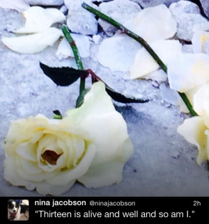 Mockingjay producer Nina Jacobson tweeted this photo today. From the ...