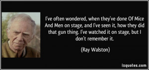 More Ray Walston Quotes