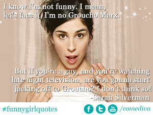 Funnygirl Quote of the Day: Late Night TV