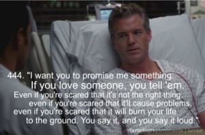 Life is short! Miss McSteamy