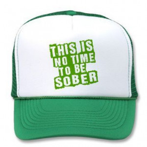 Funny St Patricks Day Drinking Humor Mesh Hat from Zazzle.com