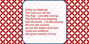 Short USA Independence Day 2015 Poems For Children