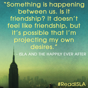 ... is what’s in store for readers of Isla and the Happily Ever After