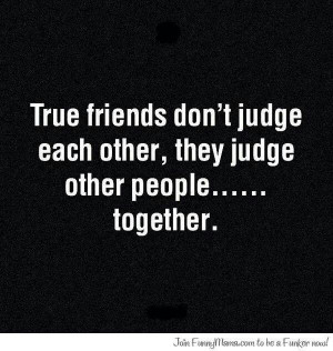 True friends :)