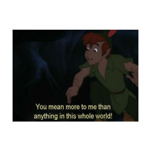 Peter Pan Quote Tumblr Polyvore