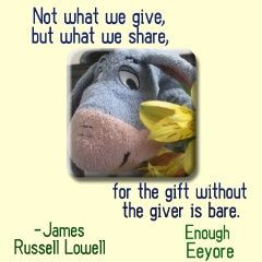 Gifts and giving Quotes James Russell Lowell