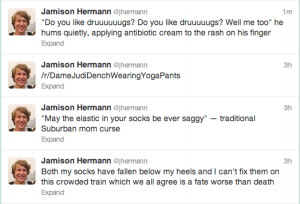 jhermann:pretty good tweets this morning, good work me
