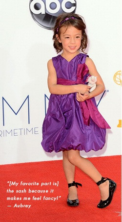 Lily from Modern Family wears Tea Collection to Emmy’s!