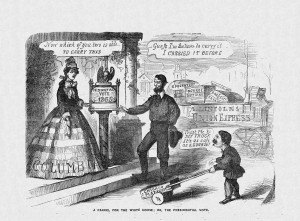 Fugitive Slave Act Political Cartoon