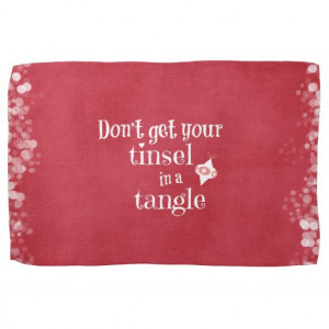 Funny Christmas Quote Towel