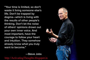 Inspiring quotes by Steve Jobs