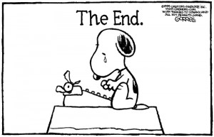 紀念 Snoopy 作者的 comic.....很感傷.....