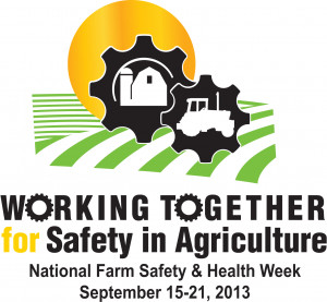 Logo for 2013 National Farm Safety & Health Week