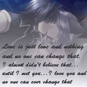 anime love quote Image