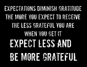 Favourite Quotes: Expectations