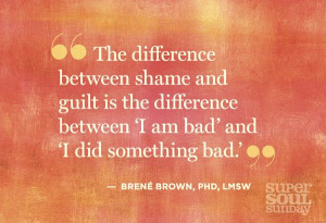 Brene Brown gives excellent examples of this in her book, Daring ...