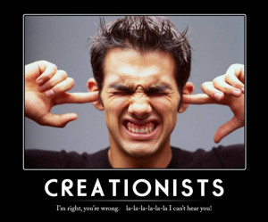 ... known why Creationists can't learn anything from scientific evidence
