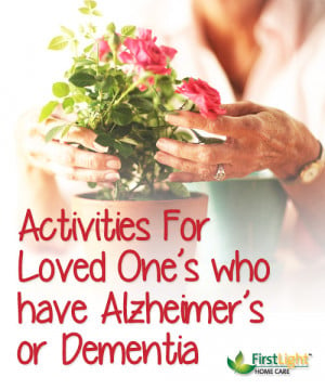 Activities For Loved Ones Who Have Alzheimer's or Dementia