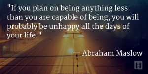 Positive Psychology Abraham Maslow
