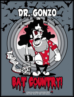 Dr. Gonzo in Bat Country! by Harry Gordon [Fear and Loathing in Las ...