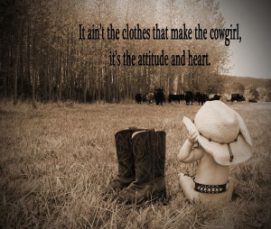 Cowgirl Attitude Photograph