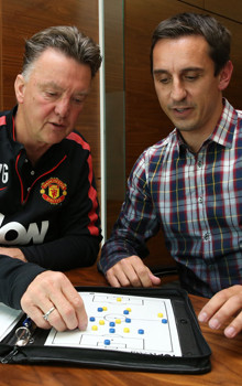 GARY NEVILLE MEETS LOUIS VAN GAAL - THE BEST QUOTES