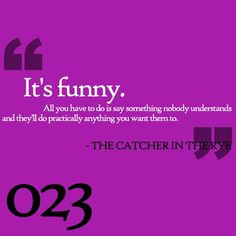 Holden Caulfield More