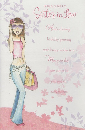 Funny Birthday Quotes For Sister In Law Funny Birthday Cards