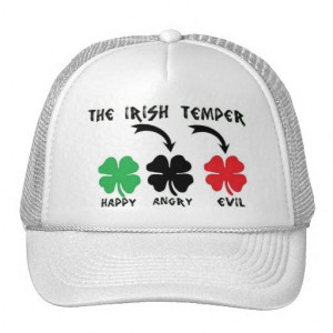 Order Irish Temper Humor Trucker Hats Irish Temper Humor Trucker Hats ...