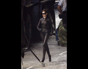 Anne Hathaway Catwoman Costume