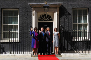 obama visits the uk day one in this photo michelle obama barack obama ...