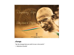 Mahatma Gandhi top 5 quotes