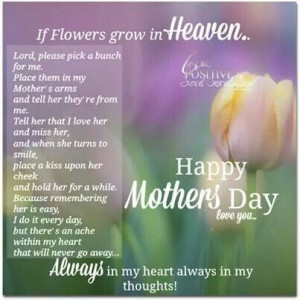 Heaven Mother's Day Quote