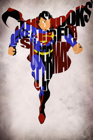Superman - Man Of Steel Drawing