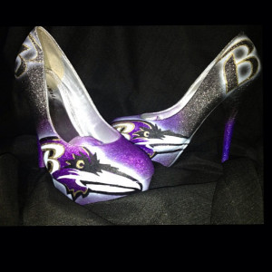 Baltimore Ravens Shoes Instagram picture