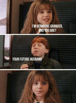 Harry Potter Ron Hermione Meme