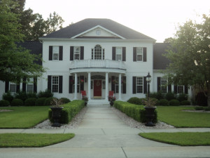 Brooke Davis' house. The infamous red door.