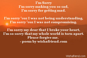 Im So Sorry Please Forgive Me Quotes Im sorry