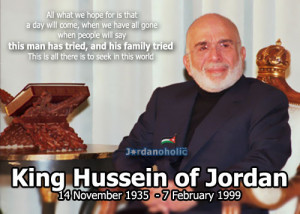 King Hussein Quote