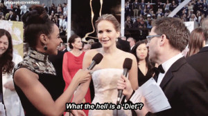 Jennifer Lawrence Doesn’t Know The Hell a Diet Is