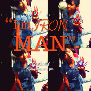 Iron Man Quote Facebook Cover Quotes picture: i'm iron man