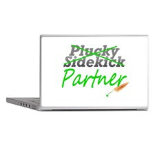 Castle Quote: Plucky Sidekick Laptop Skins for