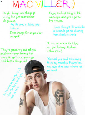 Mac Miller quotes