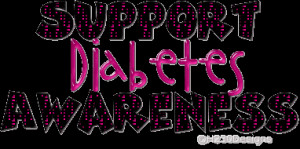 Support Diabetes Awareness Picture